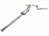 AFE aFe MACHForce XP Exhausts 3inSS Dual Side Exit Cat-Back 11-14 Ford F150 Ecoboost V6-3.5L (TT) 49-43056-P