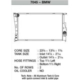 CSF CSF 2011+ BMW 1 Series M / 08-11 BMW 135i / 07-11 BMW 335i M/T Radiator 7045