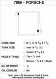 CSF Performance CSF Performance Porsche 991.1 Carrera / 981 Boxster / Cayman / GT4 (Left) All-Aluminum Radiator CSF-7066