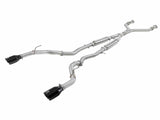 AFE aFe Takeda 2.5in 304 SS Cat-Back Exhaust System w/ Black Tips 16-18 Infiniti Q50 V6-3.0L (tt) 49-36132NM-B