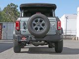 AFE aFe Vulcan 3in 304 SS Axle-Back Exhaust 2021 Ford Bronco L4-2.3L (t)/V6-2.7L (tt) w/ Black Tips 49-33137-B
