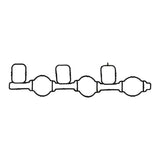 Engine Intake Manifold Gasket - Audi | 059129717J