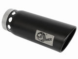 AFE aFe MACHForce XP Cat-Back SS-304 5in Interooled Exhaust Tip 5in In x 6in Outx16inL Bolt-On Right Blk 49T50601-B161