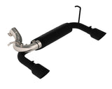 MBRP 07-14 Jeep Wrangler/Rubicon 3.6L/3.8L V6 Axle-Back Dual Rear Exit Black Performance Exhuast Sys | S5528BLK