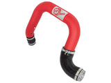 aFe BladeRunner 2.5in Red IC Tube Hot Side w/ Coupling & Clamp Kit 2016 GM Colorado/Canyon 2.8L | 46-20268-R