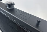 CSF Performance CSF Performance R32 Skyline GT-R/GTS Full Billet Aluminum High-Performance Radiator - Black CSF-7217B
