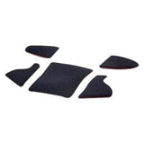 Recaro Recaro Pad-Kit L for P 1300 GT Bottom Part (Set of 5 w/o Seat Cushion) - Red 7221390.A16