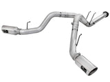 AFE aFe Atlas Exhaust 4in DPF-Back Exhaust Aluminized Steel Polished Tip 11-14 ford Diesel Truck V8-6.7L 49-03065-P