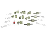aFe Control PFADT Steel Frame Solid Spherical Control Arm Bearings Set; Chevy Corvette C5 / C6 97-13 | 460-401001-A