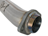 AFE aFe Twisted Steel 2in Stainless Steel Loop Delete Down-Pipe 2018+ Jeep Wrangler (JL) V6 3.6L 48-48024