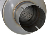 AFE aFe MACH Force-Xp 409 SS Muffler 3-1/2in ID Center/Center x 7in Dia x 24in L - Round Body 49M00024