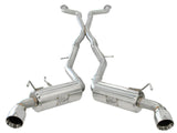 AFE aFe Takeda 2.5inch SS Exhaust Cat-Back 09-13 Nissan 370Z V6 3.7L Polished Tips 49-36107