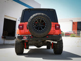 AFE aFe 20-21 Jeep Wrangler Large Bore-HD 3in 304 Stainless Steel DPF-Back Exhaust System - Polished Tip 49-38092-P