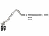 AFE aFe Power 11-14 Ford F250/F350 6.7L Diesel Rebel XD 4in 409 SS DPF-Back Exhaust System - Black Tips 49-43120-B