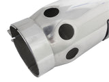 AFE aFe Power Intercooled Tip Stainless Steel - Polished 4in In x 5in Out x 12in L Bolt-On 49T40501-P121