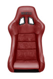 SPARCO Perforated Leather / Alcantara / Red Sparco Seat Qrt 008012RPRS