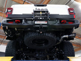 AFE aFe 2021+ Jeep Gladiator V6-3.0L (td) Vulcan Series 3in 304 SS DPF-Back Exhaust System - Black Tip 49-38093-B