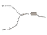 AFE aFe MACH Force-Xp 3 IN to 2-1/2 IN 304 Stainless Steel Axle-Back Exhaust System - Audi B8 Allroad