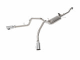 AFE aFe Gemini XV 3in 304 SS Cat-Back Exhaust 15-20 Ford F-150 V6 2.7L/3.5 w/ Polished Tips 49-33123-P