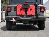 AFE aFe MACH Force-Xp Axle-Back Exhaust System w/NoTip 18-20 Jeep Wrangler L4-2.0T / V6-3.6L 49-48070-1