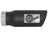 AFE aFe MACH Force-Xp 409 Stainless Steel Exhaust Tip 3.5 In x 4.5in Out x 12in L Clamp-On 49T35451-B12