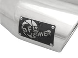 AFE aFe MACH Force-Xp 3in Inlet x 4-1/2in Outlet x 9in Length 304 Stainless Steel Exhaust Tip 49T30451-P09