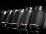 AFE aFe MACH Force-Xp 409 SS Clamp-On Exhaust Tip 2.5in. Inlet / 4in. Outlet / 7in. L - Carbon 49T25404-C07