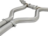 AFE aFe MACHForce XP 3in 304 SS Cat-Back Exhausts w/ Polished Tips 15-17 Ford Mustang GT V8-5.0L/V6-3.7L 49-33072-1P