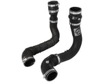aFe Bladerunner 2.5in Intercooler Cold Side Tubes, 13-14 Ford Focus ST 2.0L (t) *Black* | 46-20189-B