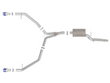 AFE aFe MACH Force-Xp 3 IN to 2-1/2 IN 304 Stainless Steel Axle-Back Exhaust System - Audi B8 Allroad