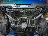 aFe MACH Force-Xp 3in to 3-1/2in 304 SS Cat-Back Exhaust w/Black Tip 17-18 Ford F-150 Raptor V6 3.5L | 49-33094-B