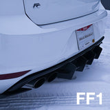 Beri-Backer 1 Beri-Backer Mk7 R Diffuser Fin Pack 2021118-BBMK7R-FinP1