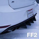Beri-Backer 2 Beri-Backer Mk7 R Diffuser Fin Pack 2021118-BBMK7R-FinP2