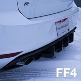 Beri-Backer 4 Beri-Backer Mk7 R Diffuser Fin Pack 2021118-BBMK7R-FinP4