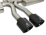 AFE aFe Takeda 3in 304 SS Cat-Back Exhaust System w/ Black Tips 2017+ Honda Civic Si (4dr) I4 1.5L (t) 49-36621-B