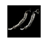 CTS Turbo CTS Turbo - AUDI C7/C7.5 S6/S7/RS7 4.0T Cast Downpipe Set With High Flow Cats CTS-EXH-DP-0026-CAT