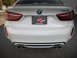 aFe MACH Force-Xp 3.5in. 304 SS C/B Exhaust w/o Muffler 15-18 BMW X5 M V8-4.4L (tt) - Polished Tip | 49-36342-P