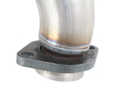 aFe Twisted Steel Delete Down-Pipe and Y-Pipe 2 to 2-1/2in Alum Steel Exhaust 12-16 Jeep Wrangler | 48-06210