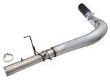 AFE aFe MACHForce XP Exhaust Large Bore 5in DPF-Back SS 13-15 Dodge Trucks L6-6.7L (td) *Black Tip 49-42051-1B