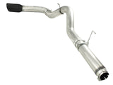 AFE aFe Atlas Exhausts DPF-Back Aluminized Steel Exhaust Dodge Diesel Trucks 07.5-12 L6-6.7L Black Tip 49-02016-B