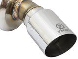 AFE aFe POWER Takeda 16-17 Honda Civic I4-1.5L (t) 2.25-2.5in 304 SS CB Dual-Exit Exhaust Polish Tip 49-36615-P