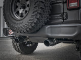 AFE aFe Rebel Series 409 Stainless Steel Cat-Back Exhaust 18-21 Jeep Wrangler JL 2.0L (t) - Black Tip 49-48096-B