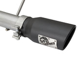 AFE aFe Rebel Series CB 2.5in Dual Center Exit SS Exhaust w/ Black Tips 07-15 Jeep Wrangler 3.6L/3.8L V6 49-48056-B