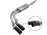 aFe Rebel Exhausts Cat-Back SS Ford F-150 04-08 V8 4.6/5.4L w/ Black Tips | 49-43079-B