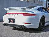 AFE aFe MACHForce XP 12-16 Porsche 911 Carrera H6-3.8L SS-304 Cat-Back Exhaust w/Carbon Fiber Tips 49-36406-1C