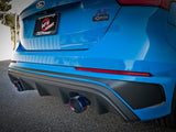 AFE aFe Takeda 3in 304 SS Axle-Back Exhaust System w/ Blue Flame Tip 16-18 Ford Focus RS 2.3L (t) 49-33104-L