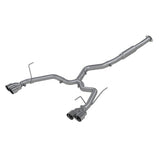 MBRP 15-19 Subaru WRX 2.0L/STI 2.5L 3in Dual Split Rear Exit w/ 3.5in Tips - T304 (Race Version) | S4802304