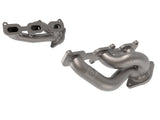 aFe Twisted Steel Shorty Header 11-17 Ford Mustang V6-3.7L - Titanium Coat Finish | 48-43031-T