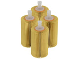 AFE aFe Pro GUARD D2 Oil Filter 07-17 Toyota Tundra/Sequoia V8 4.6L/5.7L (4 Pack) 44-LF015-MB