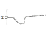 AFE aFe Takeda Exhaust Cat-Back 19-20 Hyundai Veloster 304SS Blue Flame Dual Tips Exhaust 49-37011-L